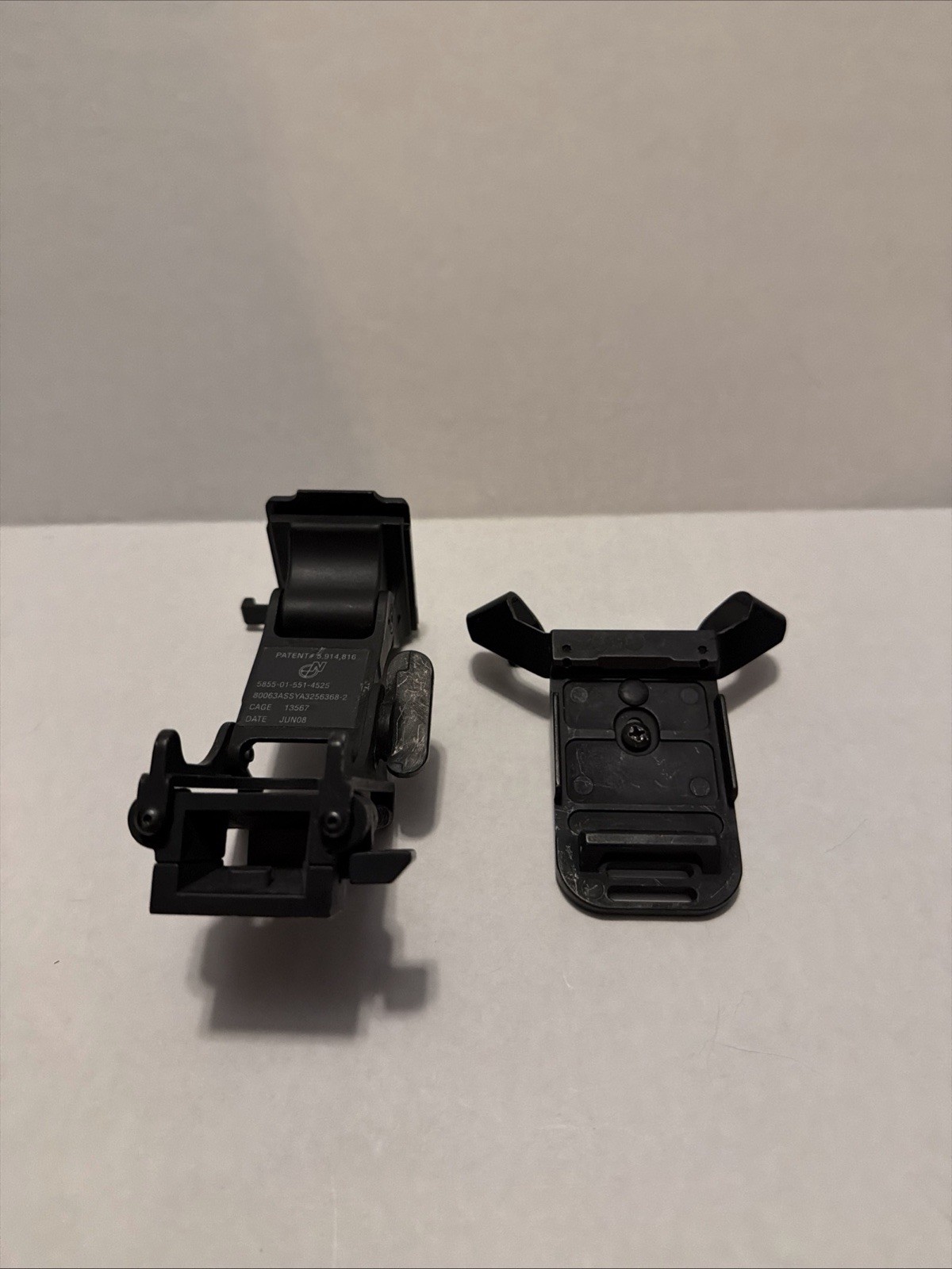 NOROTOS Rhino Mount II NVG ACH Military With Base Plate (NSN 5855-01-551-4525)