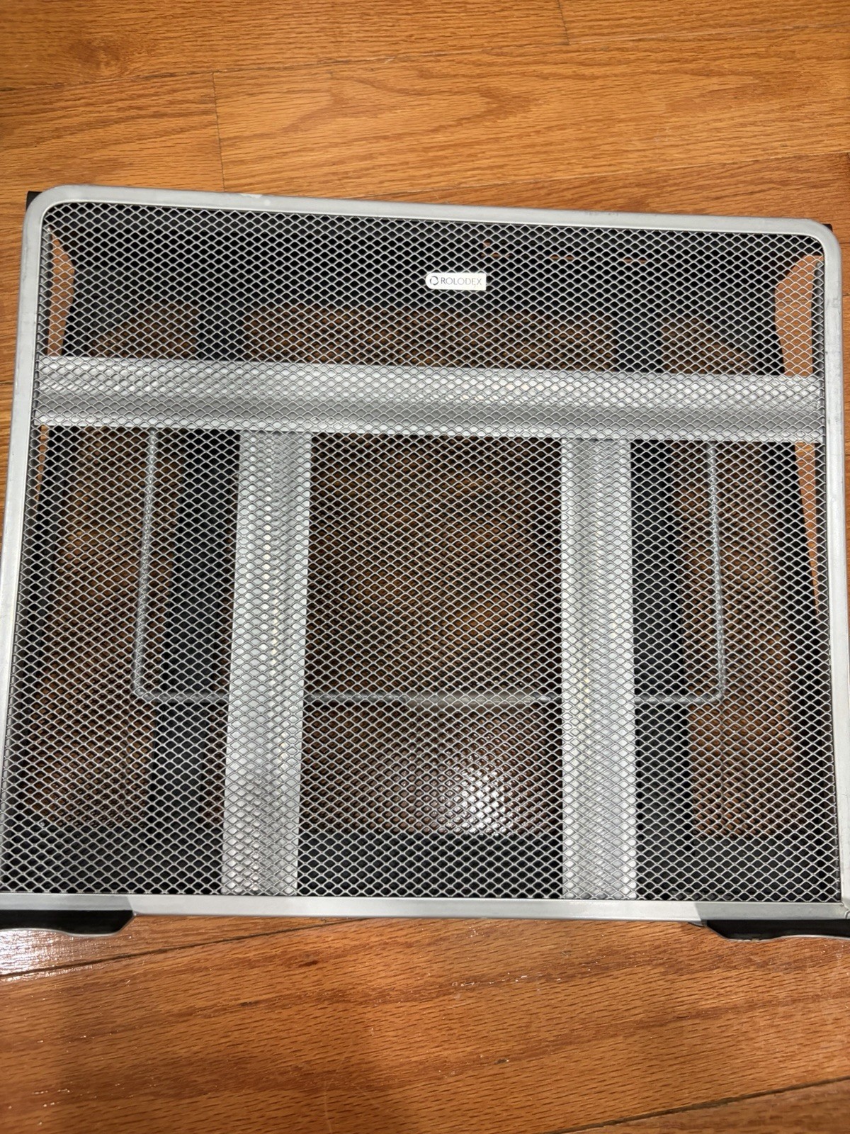 Rubbermaid Rolodex Adjustable Laptop Stand/Riser Aluminum Mesh 13” X 11"