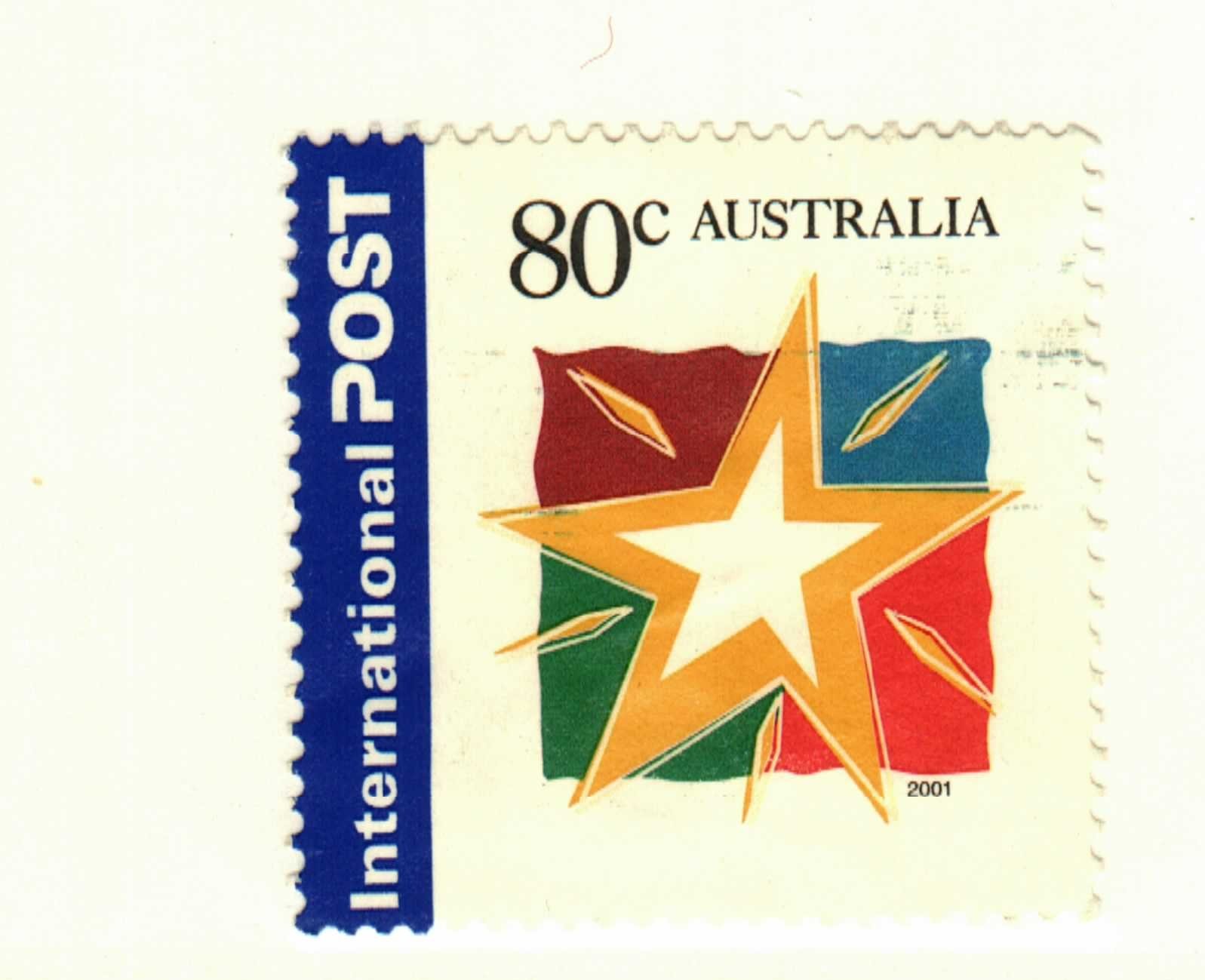 Australia #2001 used  Christmas