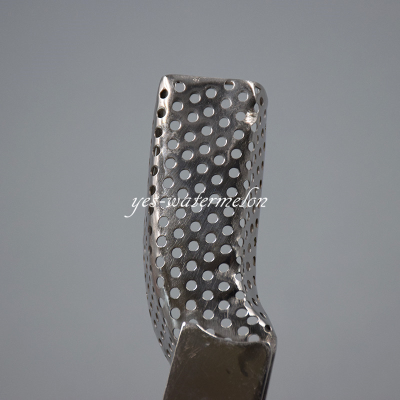 3 Pc/Set Dental Stainless Steel Autoclavable Partial Impression Trays Perforated