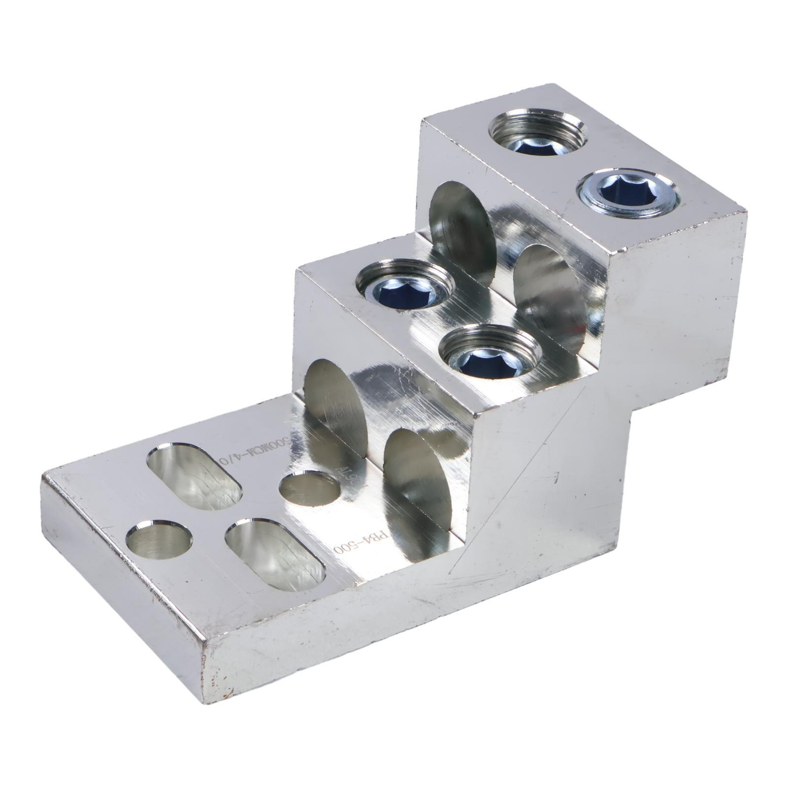 Step Panel Lug 600T-4 CU9AL 500 Kcmil-4 13/32" Mouting Hole 2.469"x2.875"x4.906"