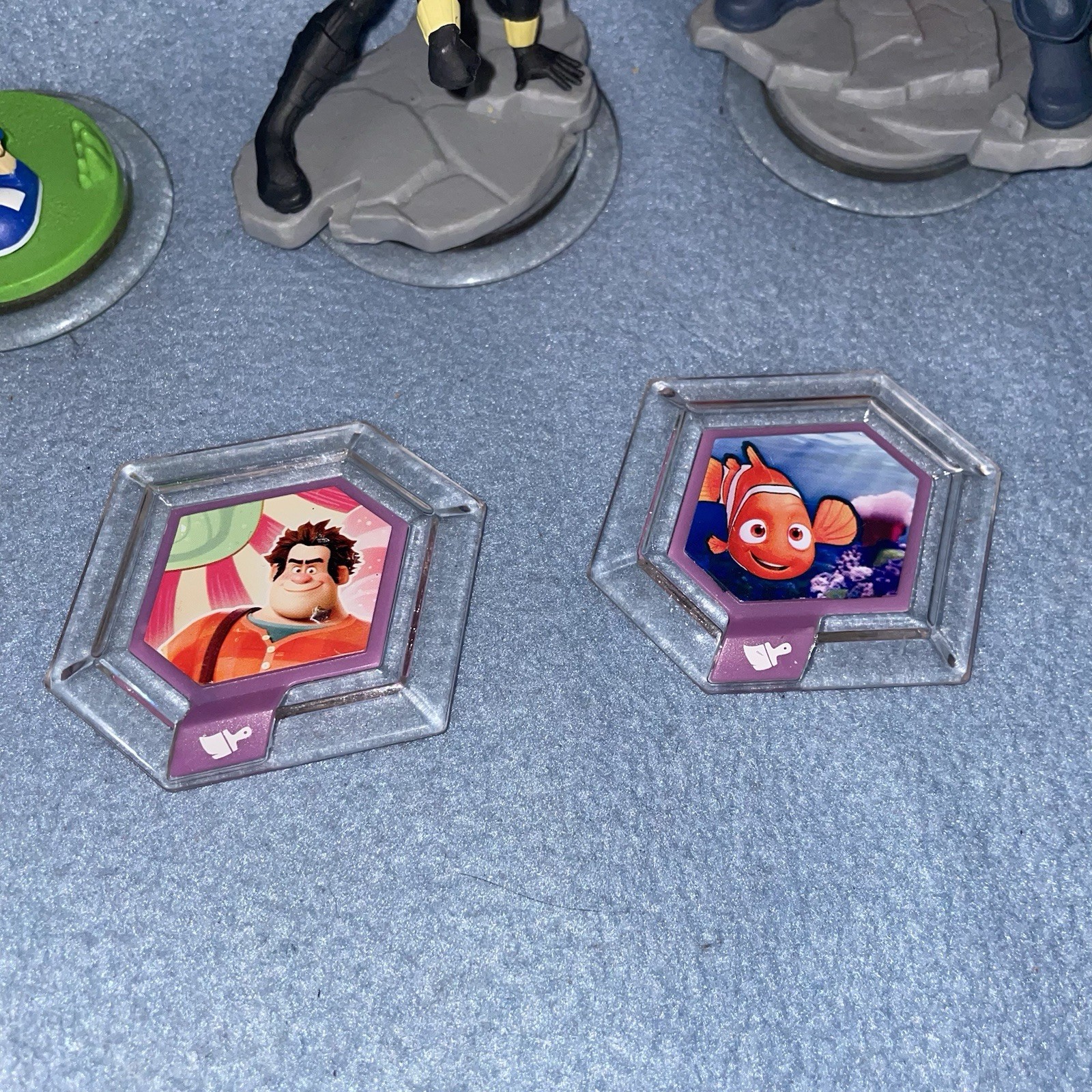 Disney Infinity Figure 1.0 Marvel Phineas Widow Thor Mike Power Discs Drax