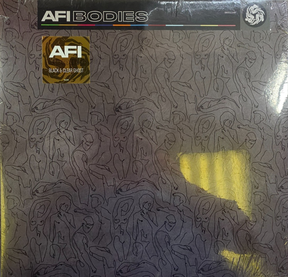 AFI – Bodies LP Album vinyl record 2021 Limited edition black and clear Ghost
