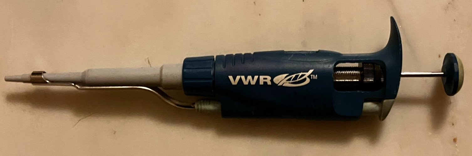 VWR Signature EHP Variable Volume Pipette 10 to 100 µL NonSterile