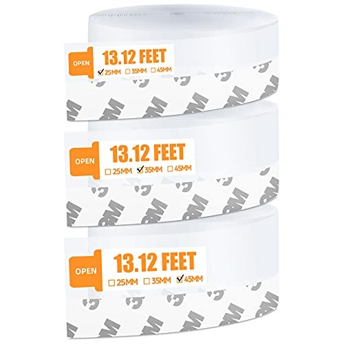 39.37 Ft Weather Stripping Door Seal Strip 1/1.4/1.8 in x 39.37 ft