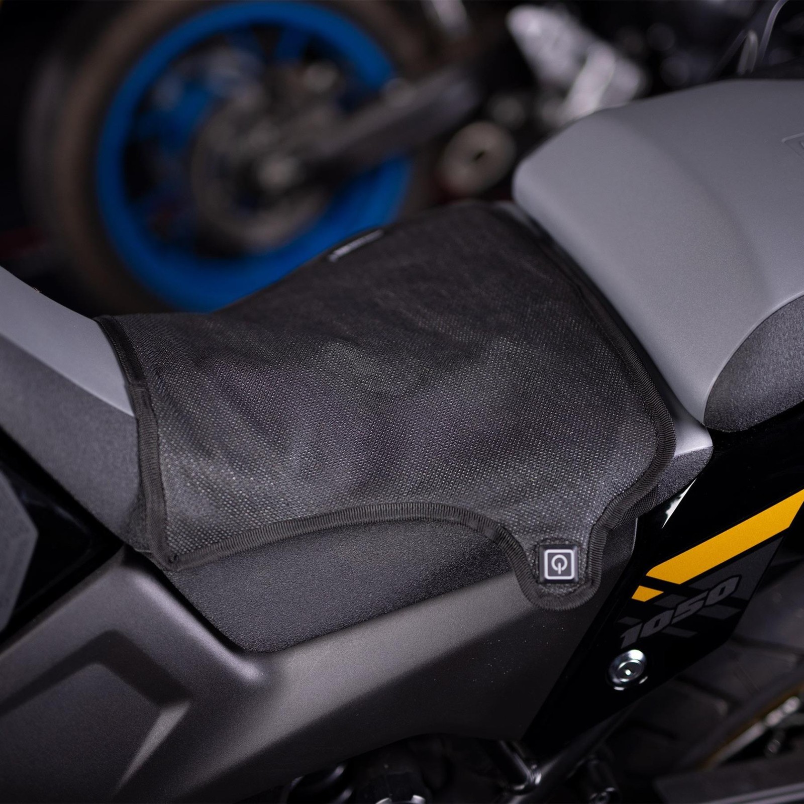 Oxford Motorcycle Heated Hot seat Cover - Universal - Black