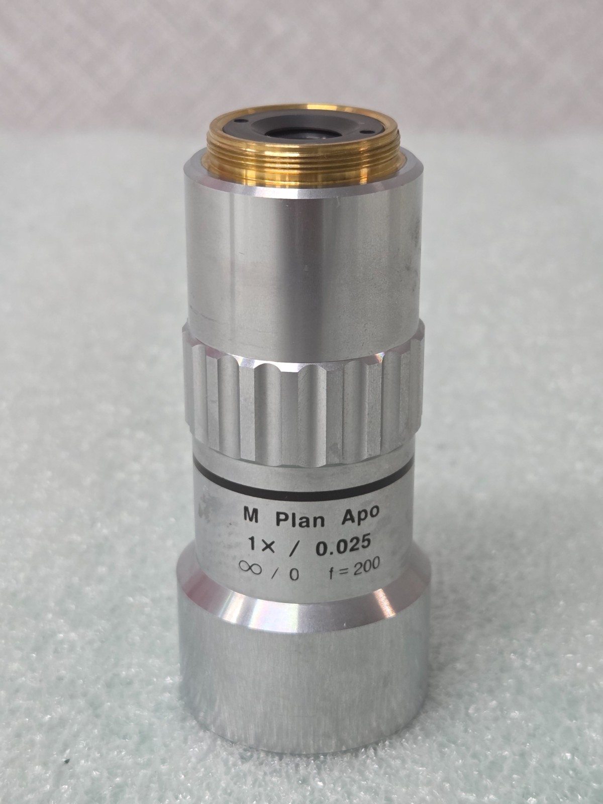 Mitutoyo M Plan Apo 1 X 0.025∞ / 0   f=200  Microscope Objective Lens
