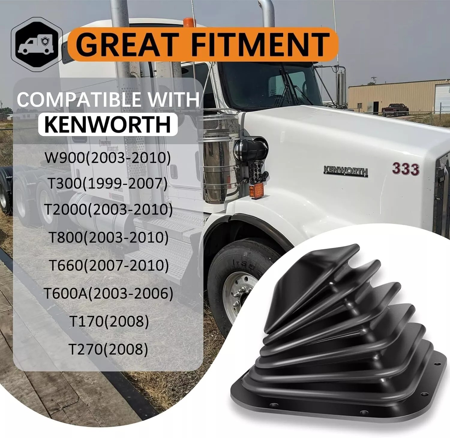 924-5405-Automatic/Manual Transmission Shift Boot for Select Kenworth Models