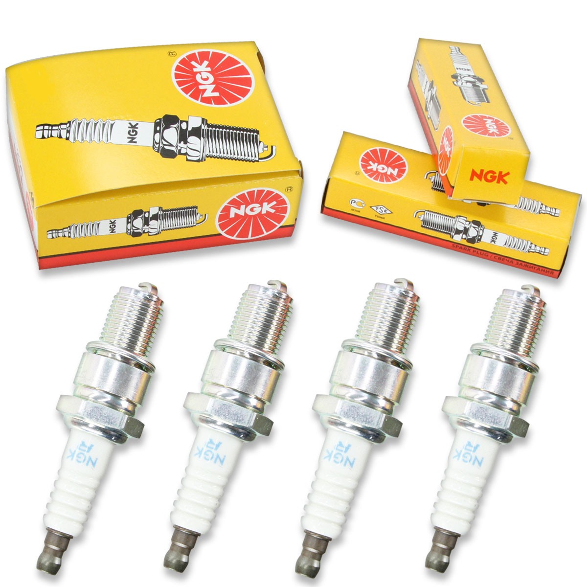 4pcs 1994 Arctic Cat Cheetah F C NGK Standard Spark Plugs 440 Kit Set Engine pd