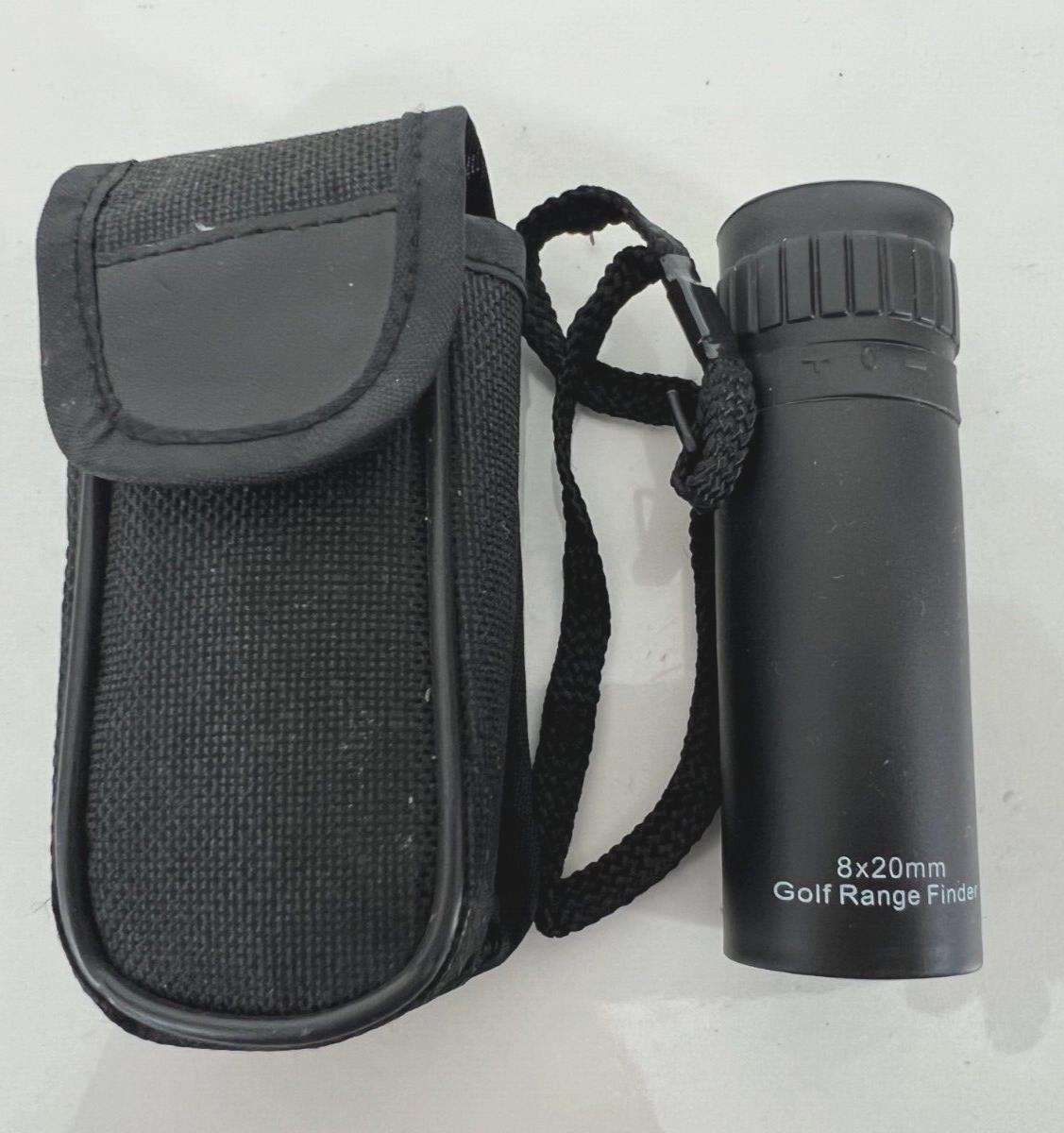 WILSON Golf Range Finder Scope 8X20mm Nylon Case Lanyard Belt Loop