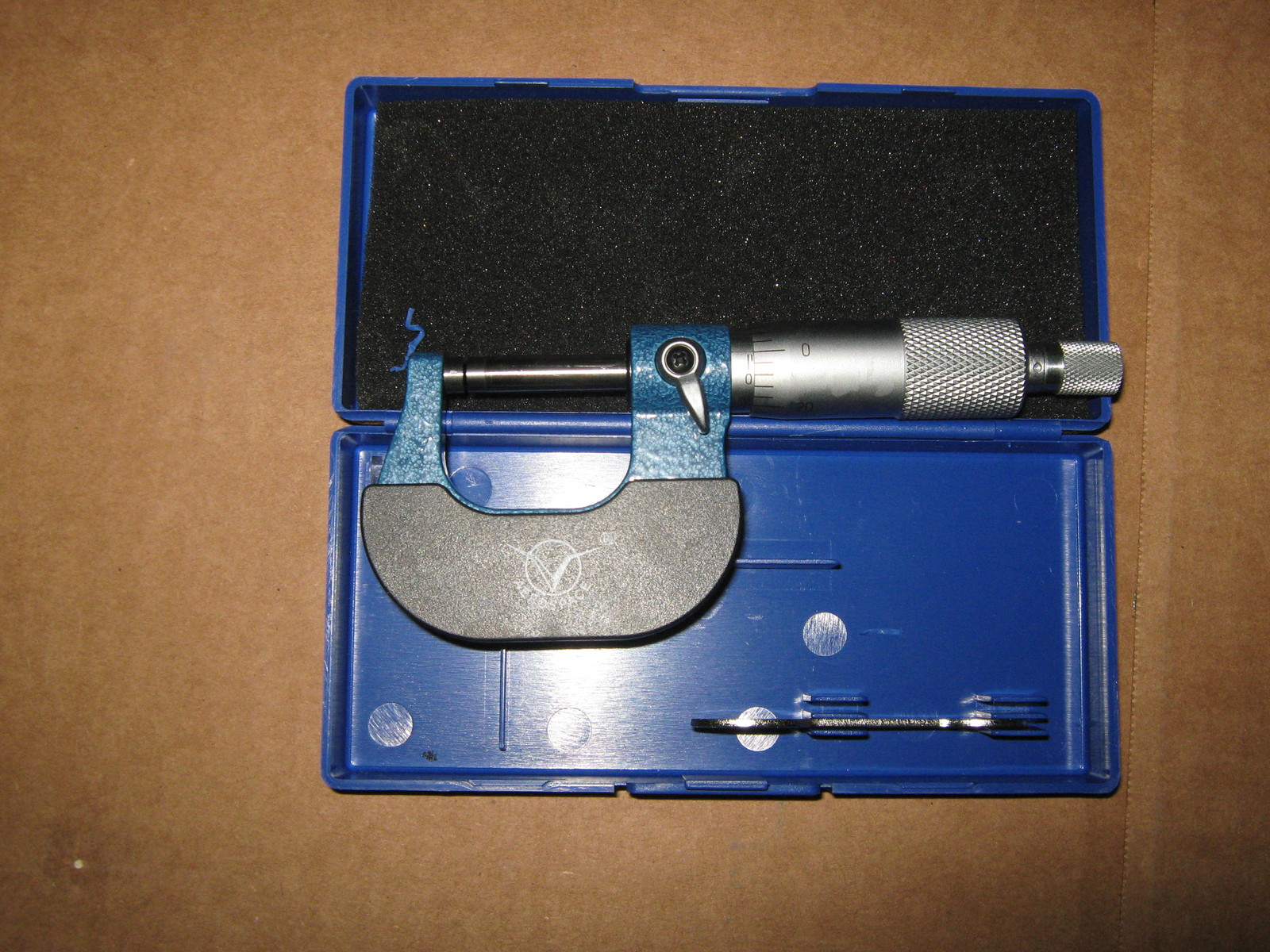 0" to 1" OUTSIDE MICROMETER RATCHET STOP CARBIDE TIPPED IMPORT "NEW"