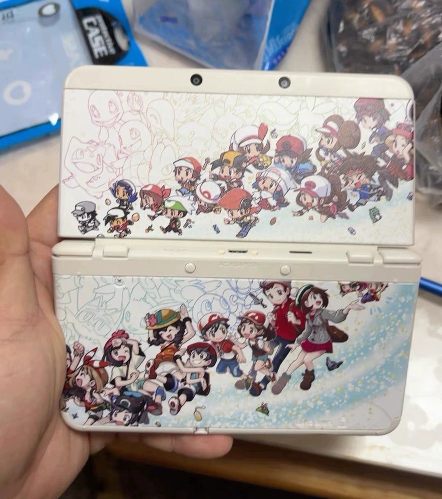 Pokémon Trainersb Cover Plates Nintendo series console parts shell Rare Hot