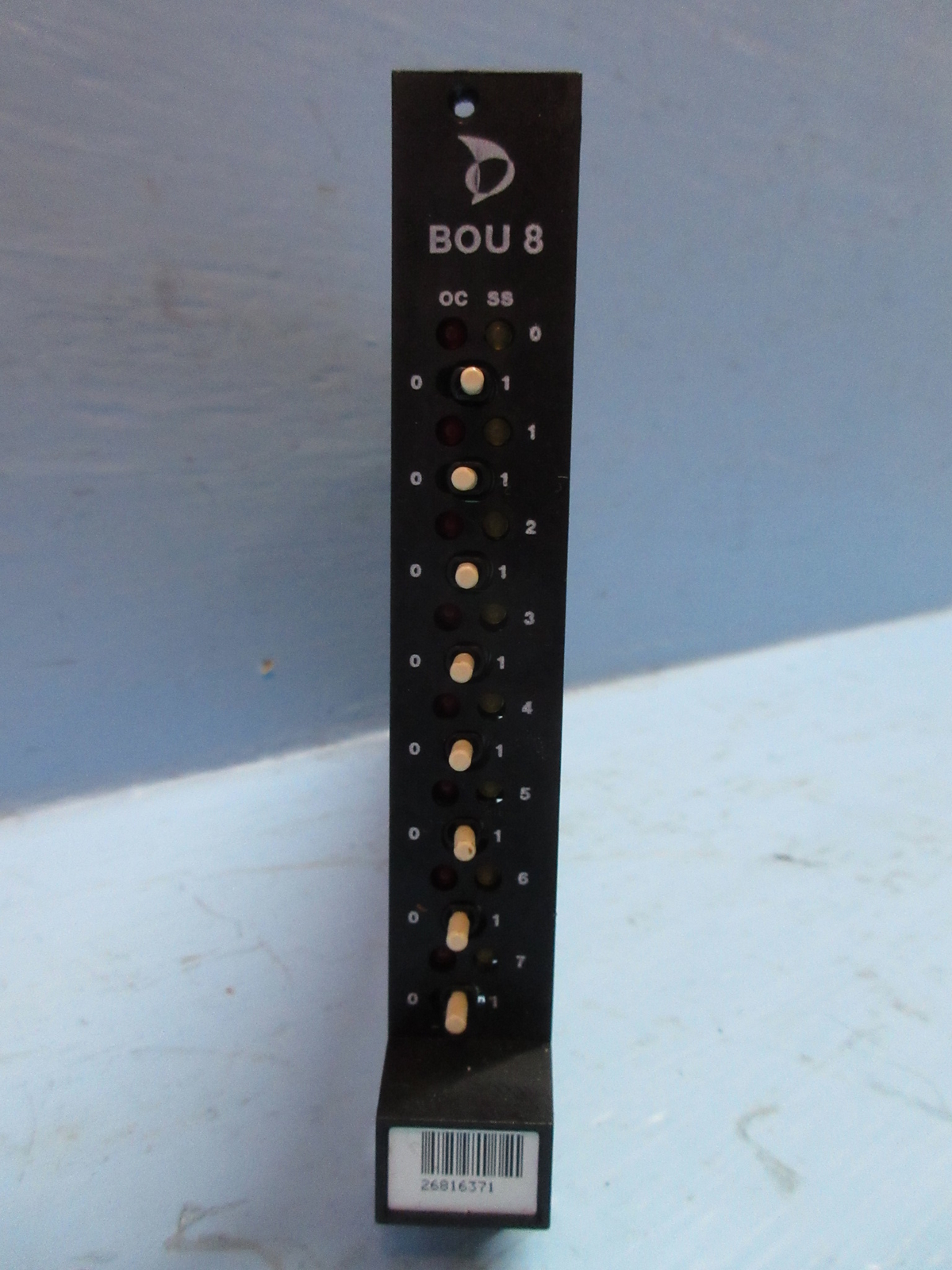 Metso Automation BOU-8 Binary Output Module A413150 Rev. 15 Neles Valmet BOU8