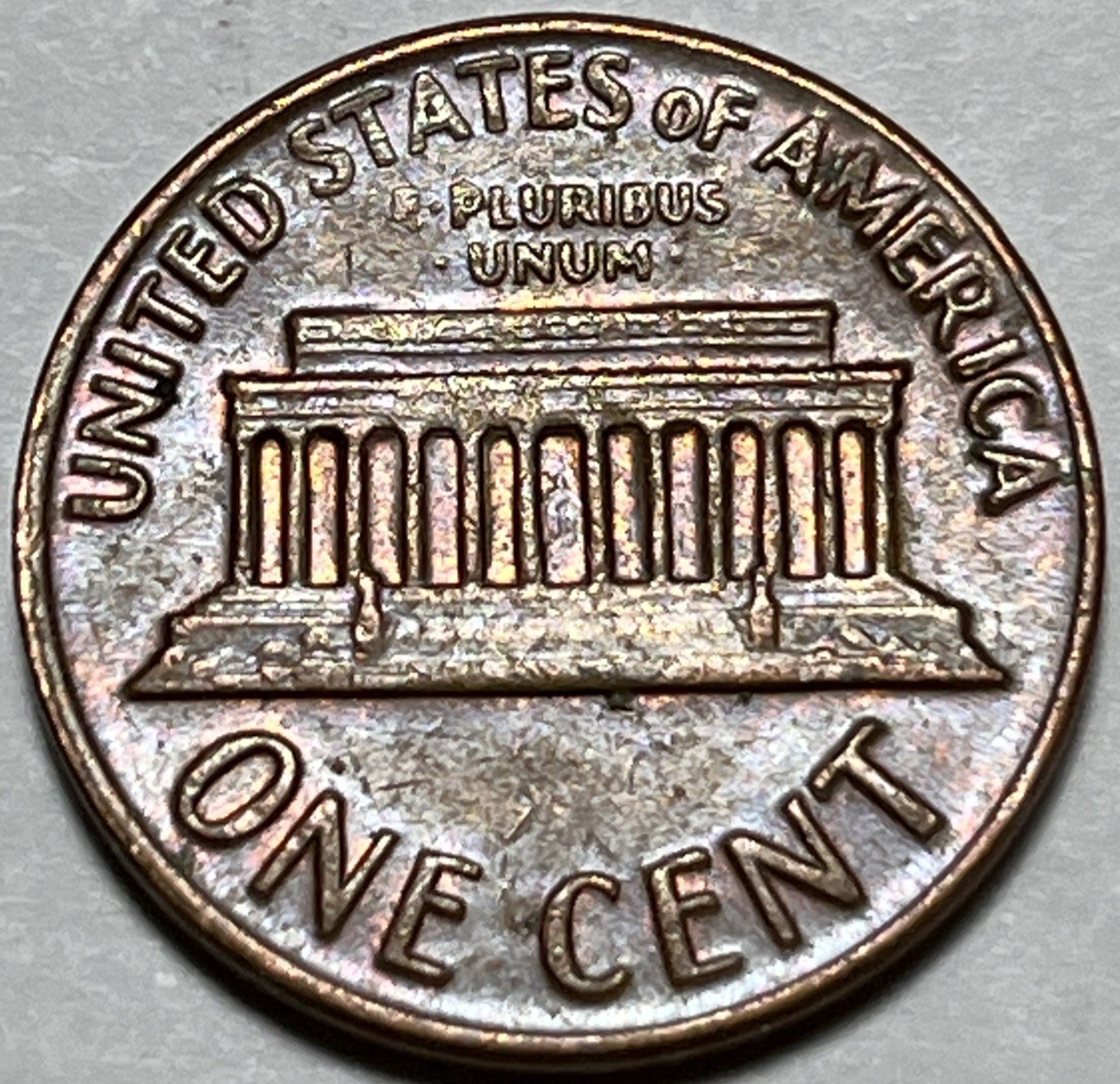 1971 D Lincoln Penny Errors Weak Strike DDR No FG Errors