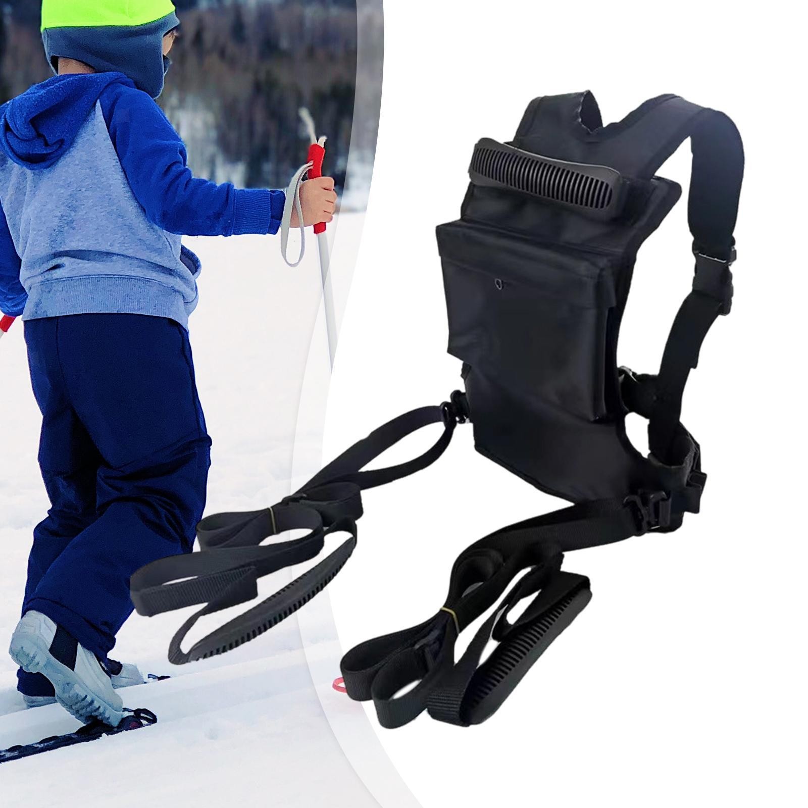Kids Ski and Snowboard Harness Training Harness Beginners with Handle Teaching