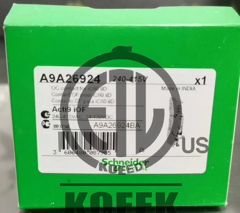 1PCS New In Box Schneider A9A26924 auxiliary switch  Fast Shipping