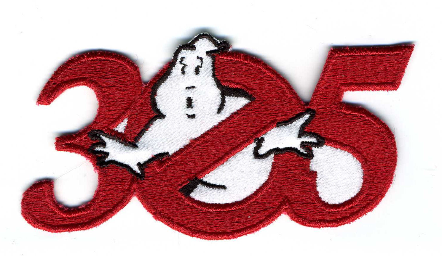 Miami Ghostbusters No Ghost Embroidered Iron-On Patch