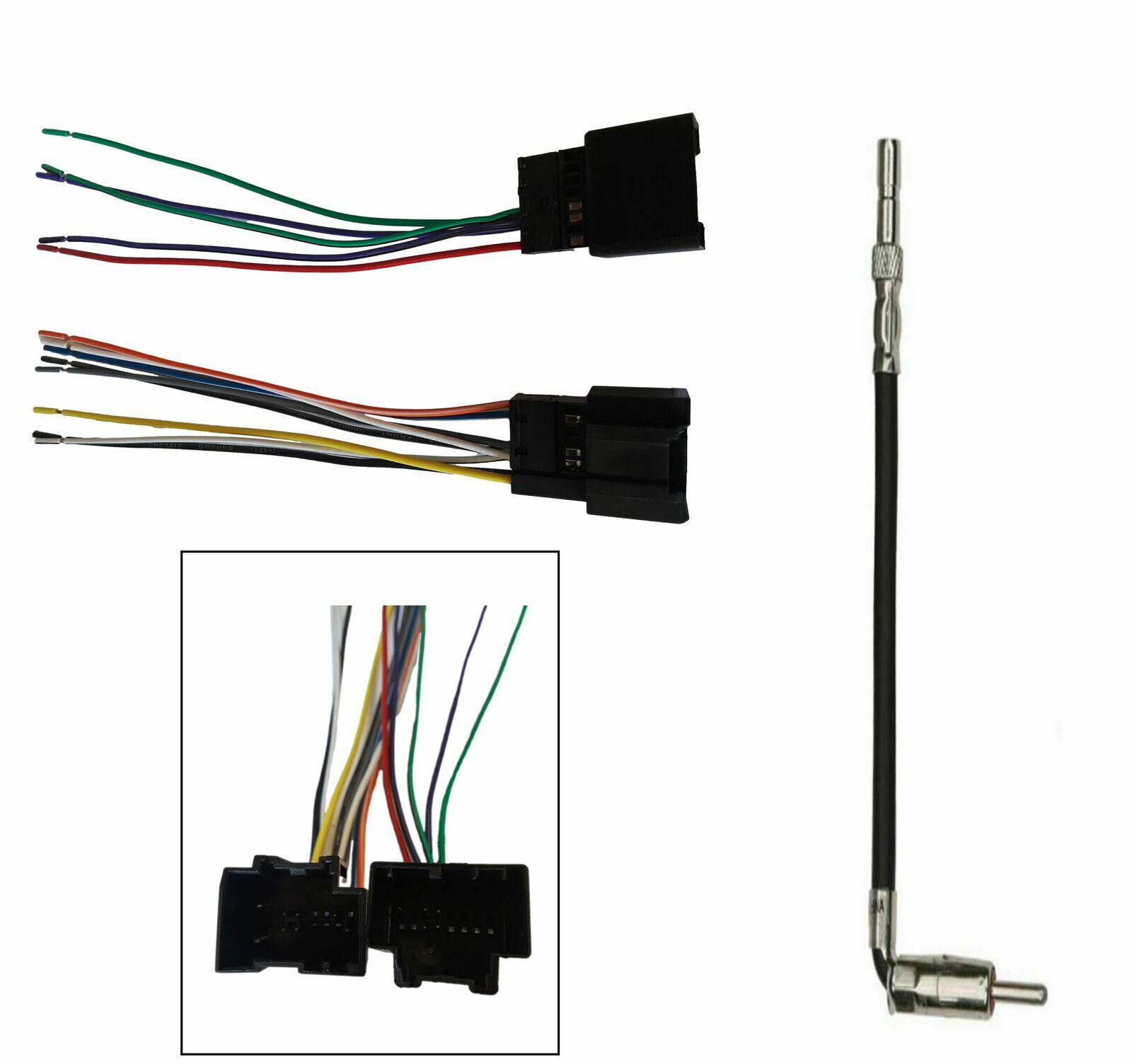 Wire Harness and Antenna for 2007 2008 2009 2010 2011 Chevrolet Aveo