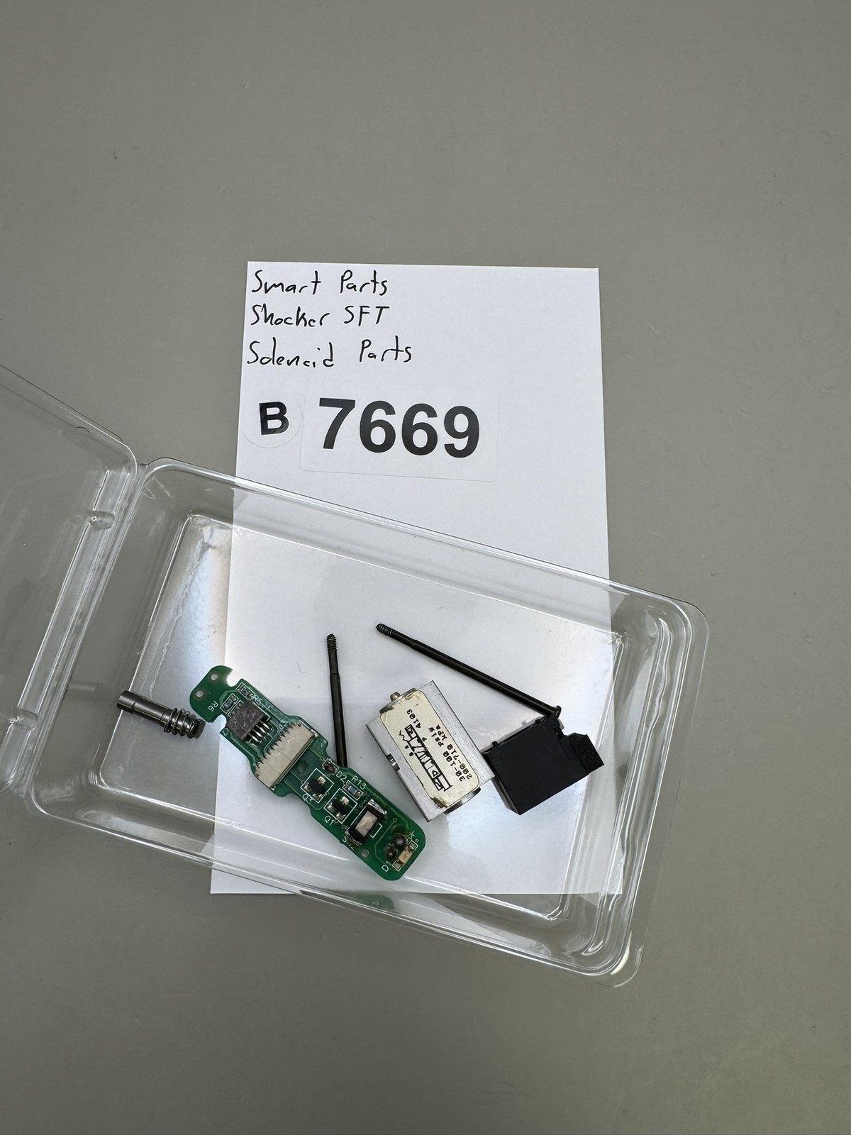 Smart Parts Shocker SFT Solenoid Parts