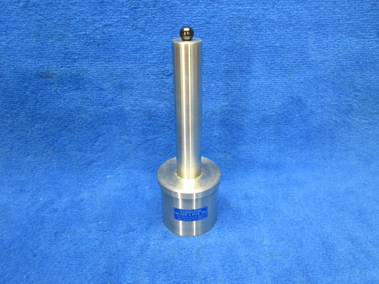 Associated Design & Mfg stainless steel plunger press form compressor 20cm throw