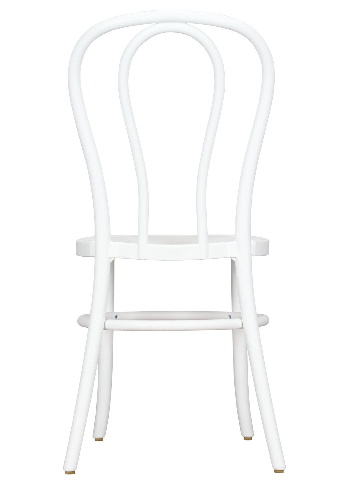Cool White Resin Bentwood Festive Chair by Chivari