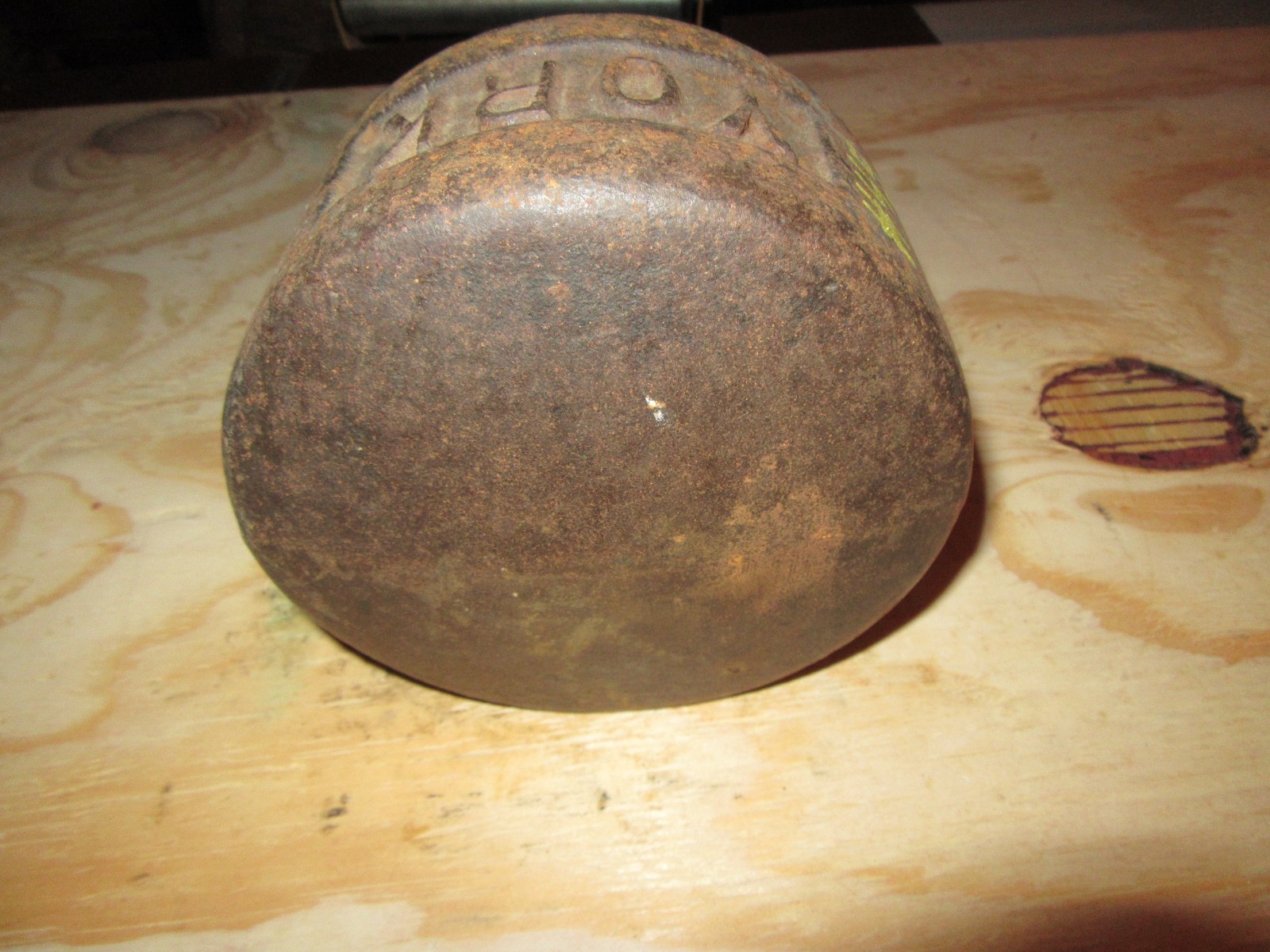 YORK Roundhead Half 45 Pound Blob Grip YORK Side 1st Generation