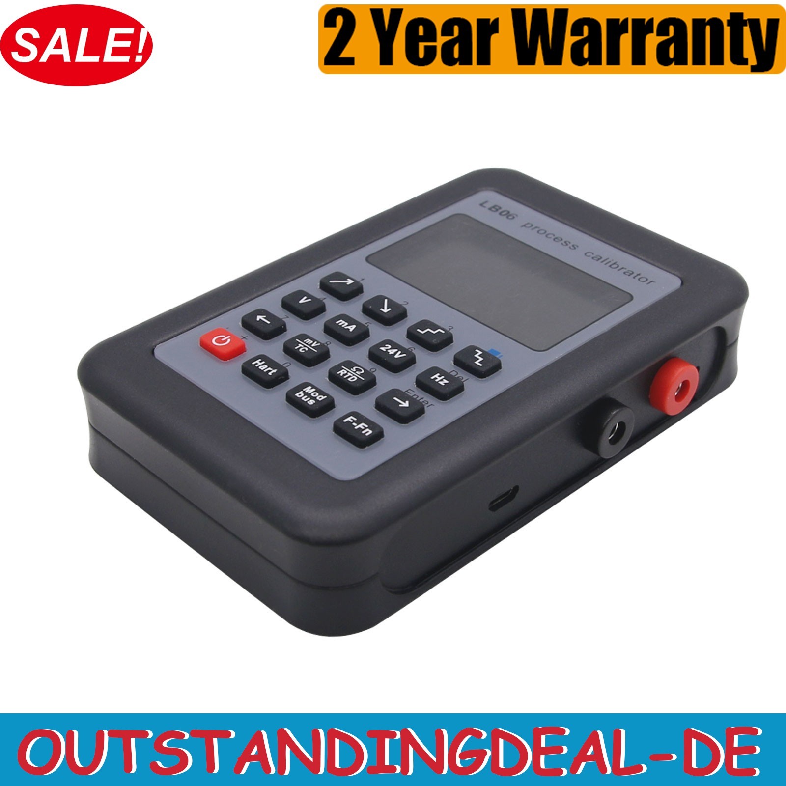 LB06 Multifunction Process Calibrator Signal Generator Hart Modbus Function ot34