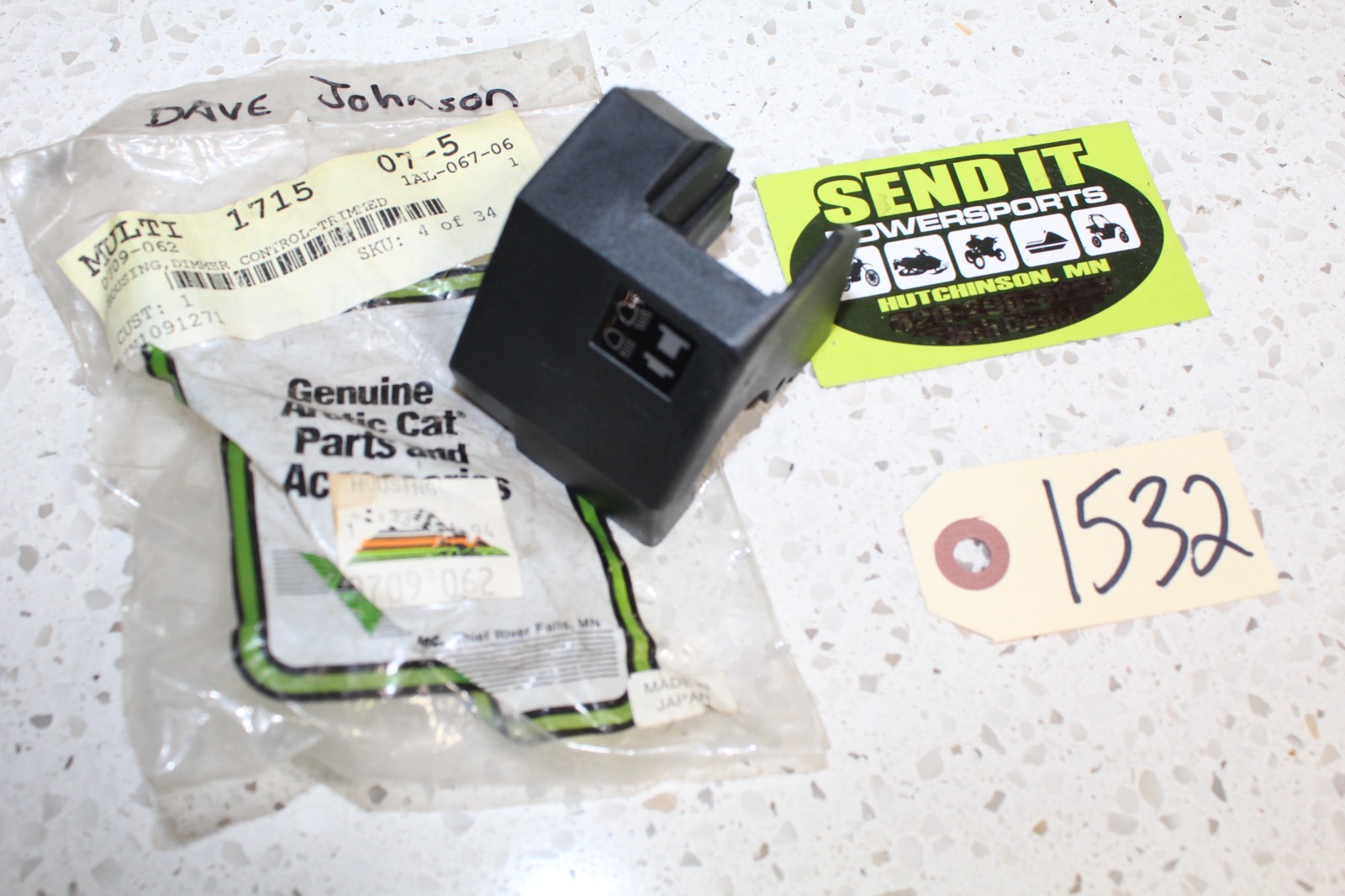 A20	NOS Arctic Cat	Dimmer Control Housing	0709-062