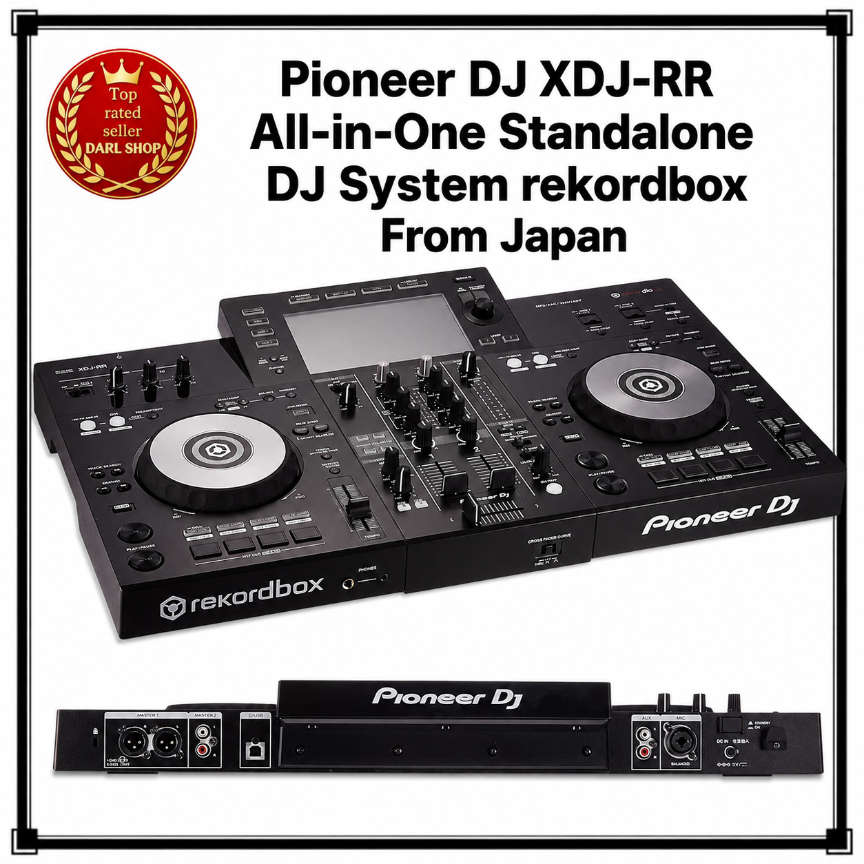 Pioneer DJ XDJ-RR All-in-One Standalone DJ System rekordbox From Japan