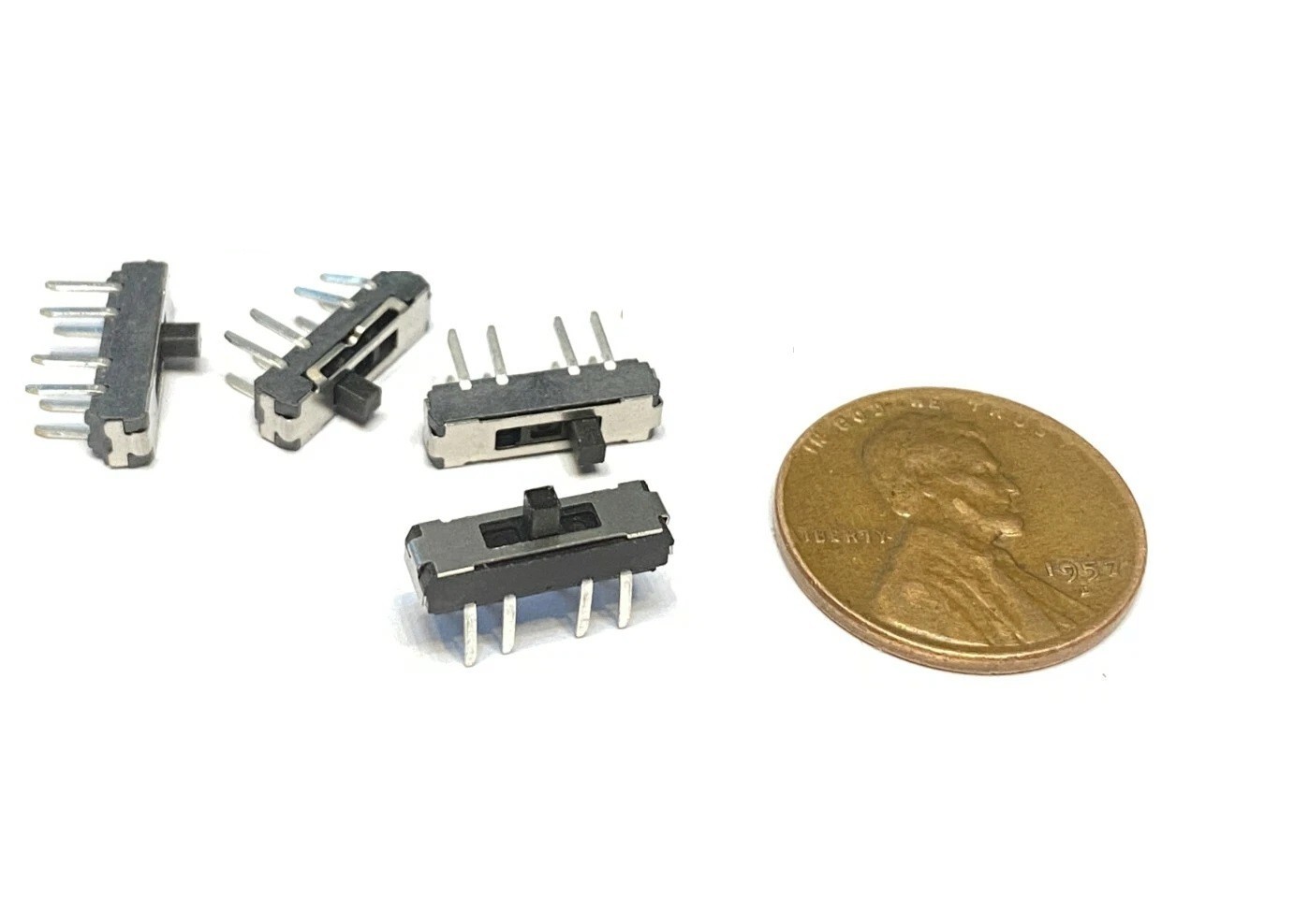 4 X MSS23D18 MSS-23D18 Small on off on  8Pin 2P3T Slide Switch pcb a34 STAMP