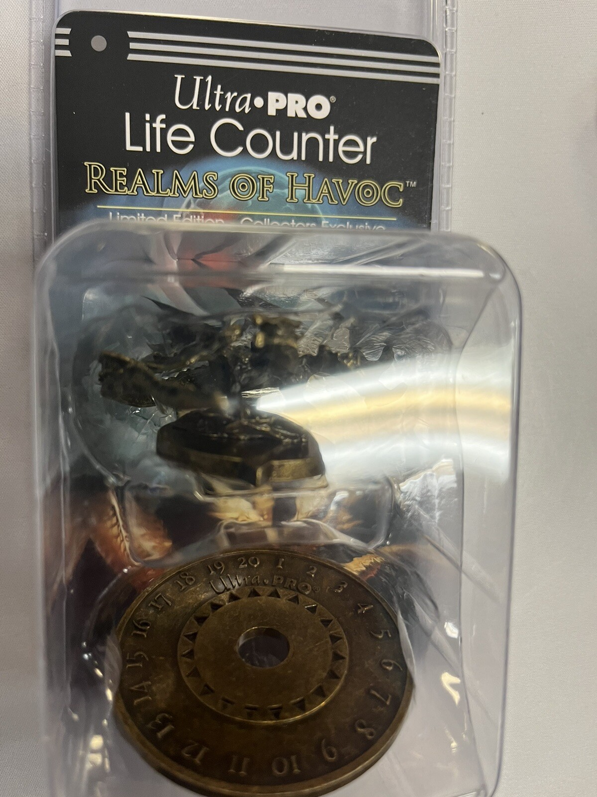 Ultra Pro Collectors Limited Edition Realms of Havoc Dayoote Metal Life Counter