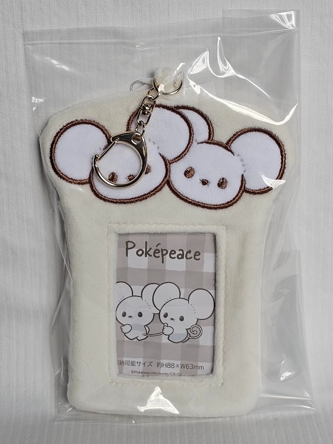 Japan Pokemon Center Takara Tomy Pokepeace Tandemaus Fluffy Photo Holder