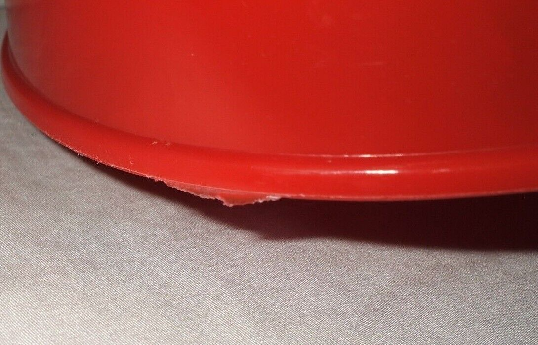 2 Red Plastic Helmet Hats Portland Sea Dogs Baseball Sports