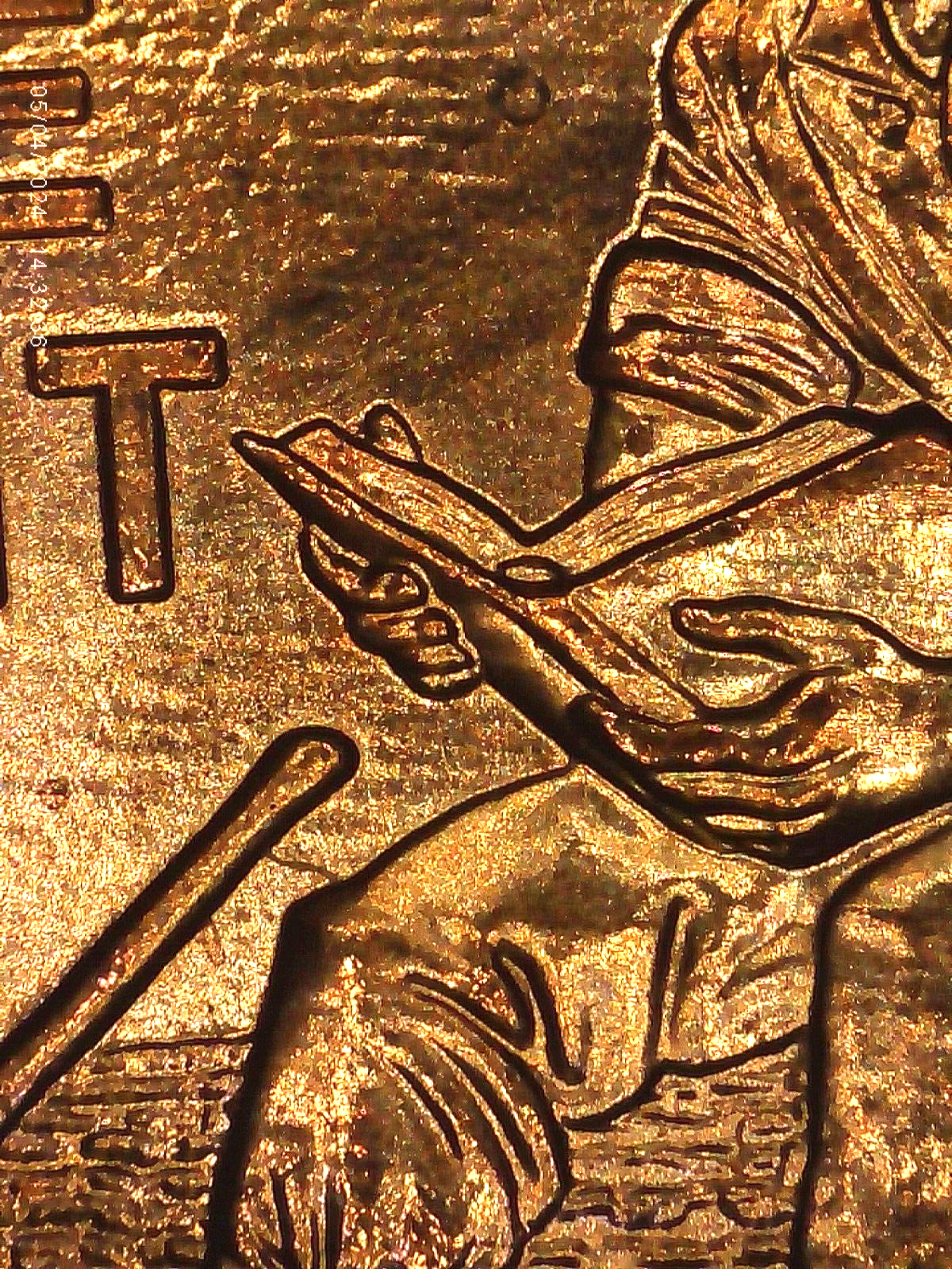 2009 P BU FY DOUBLED DIE REVERSE ERROR WDDR-033