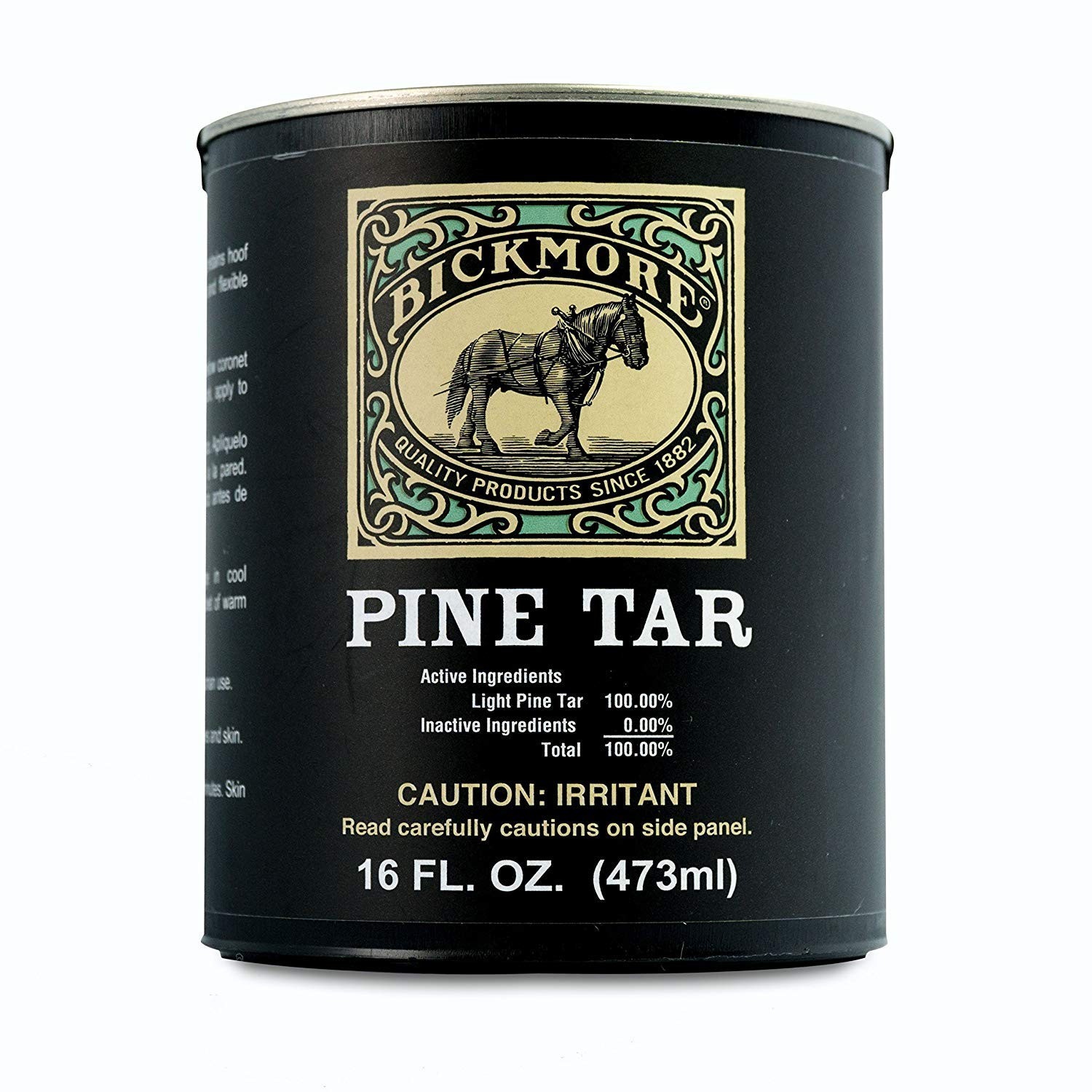 Pine Tar 16 oz | 100% Pure | Natural Sealant for Horse Hooves & Wood Preserva...