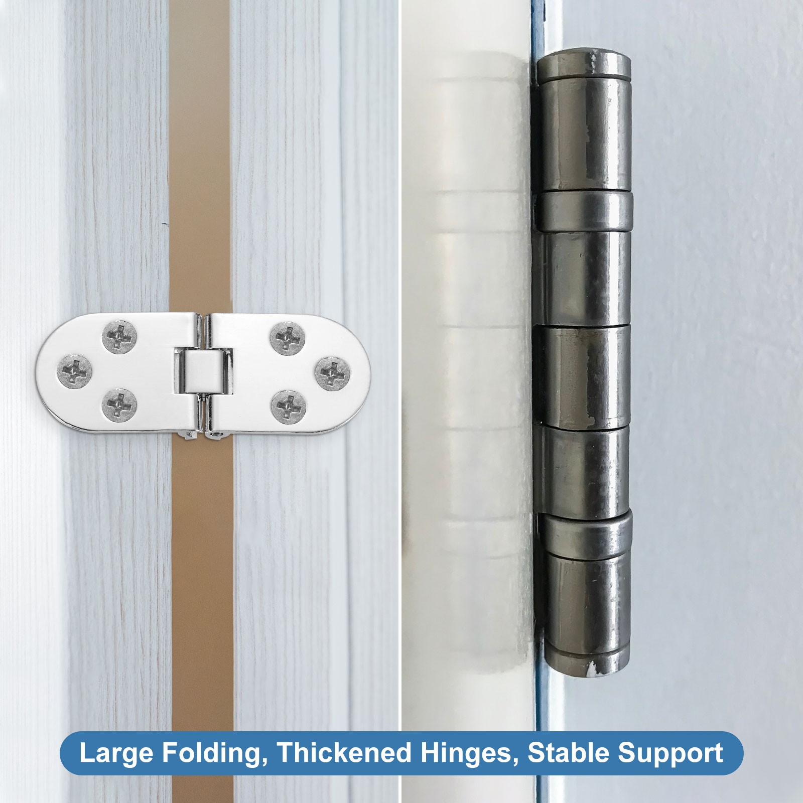 Folding table hinge 4pcs 270° bronze screws