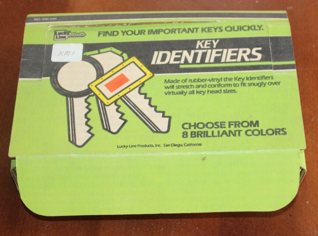 Lucky Line  Key Identifier Assortment 8 colors