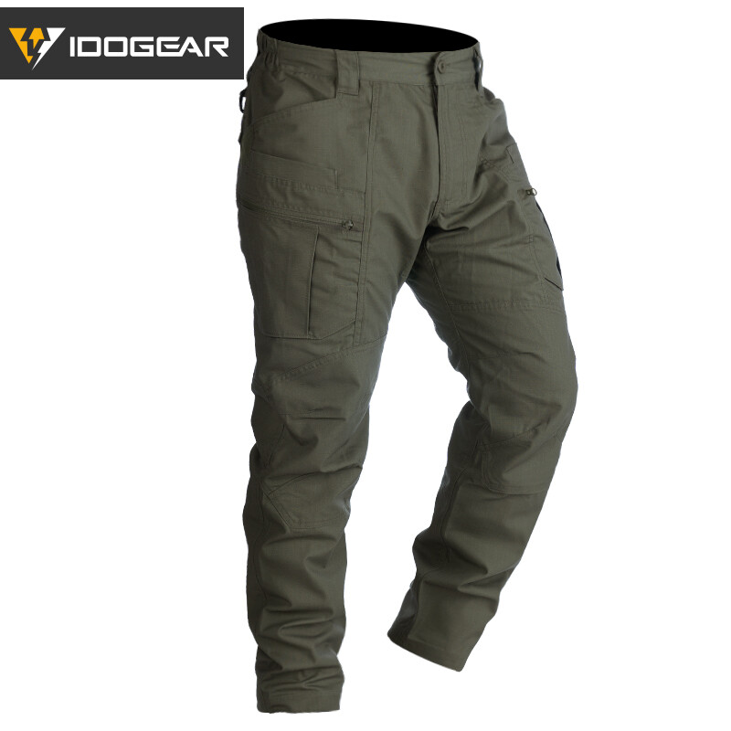 IDOGEAR LF Combat Pants Tactical Pants Camo Trousers Casual Airsoft Training MC