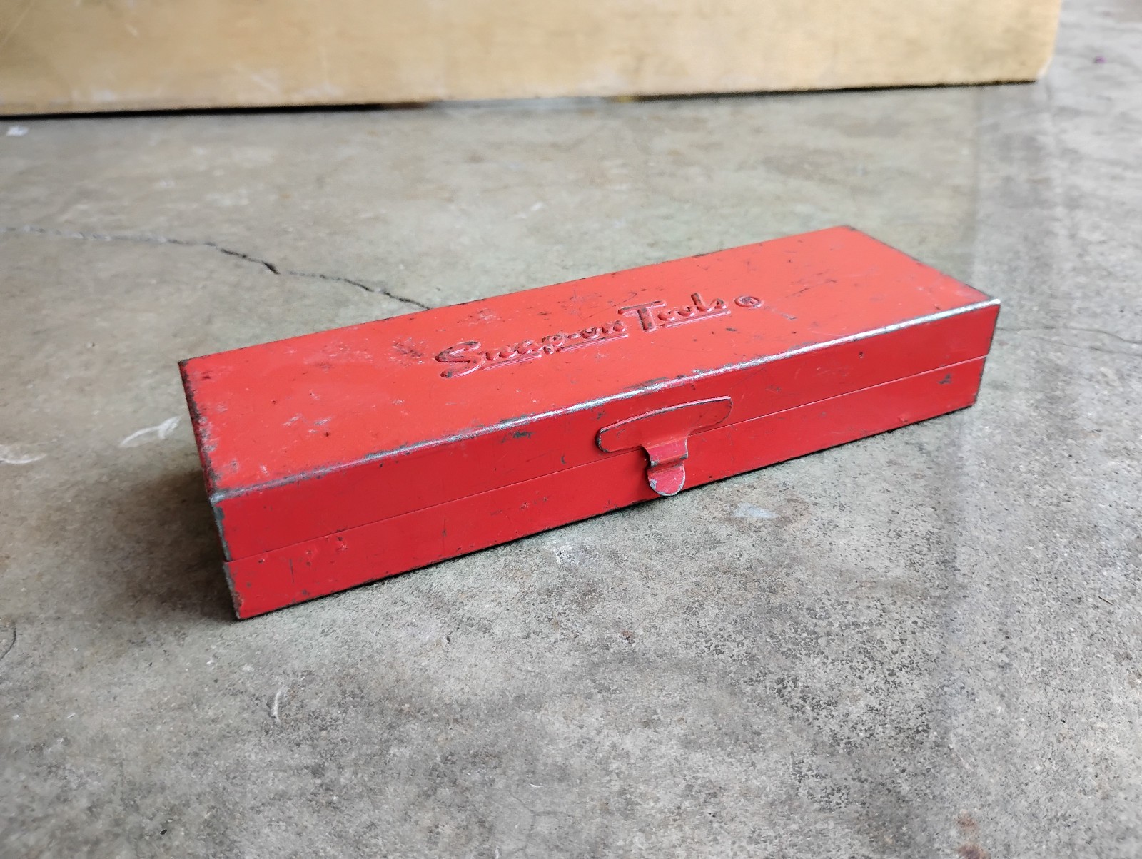 Vintage Snap On KRA-229 Tool Metal Box, Empty