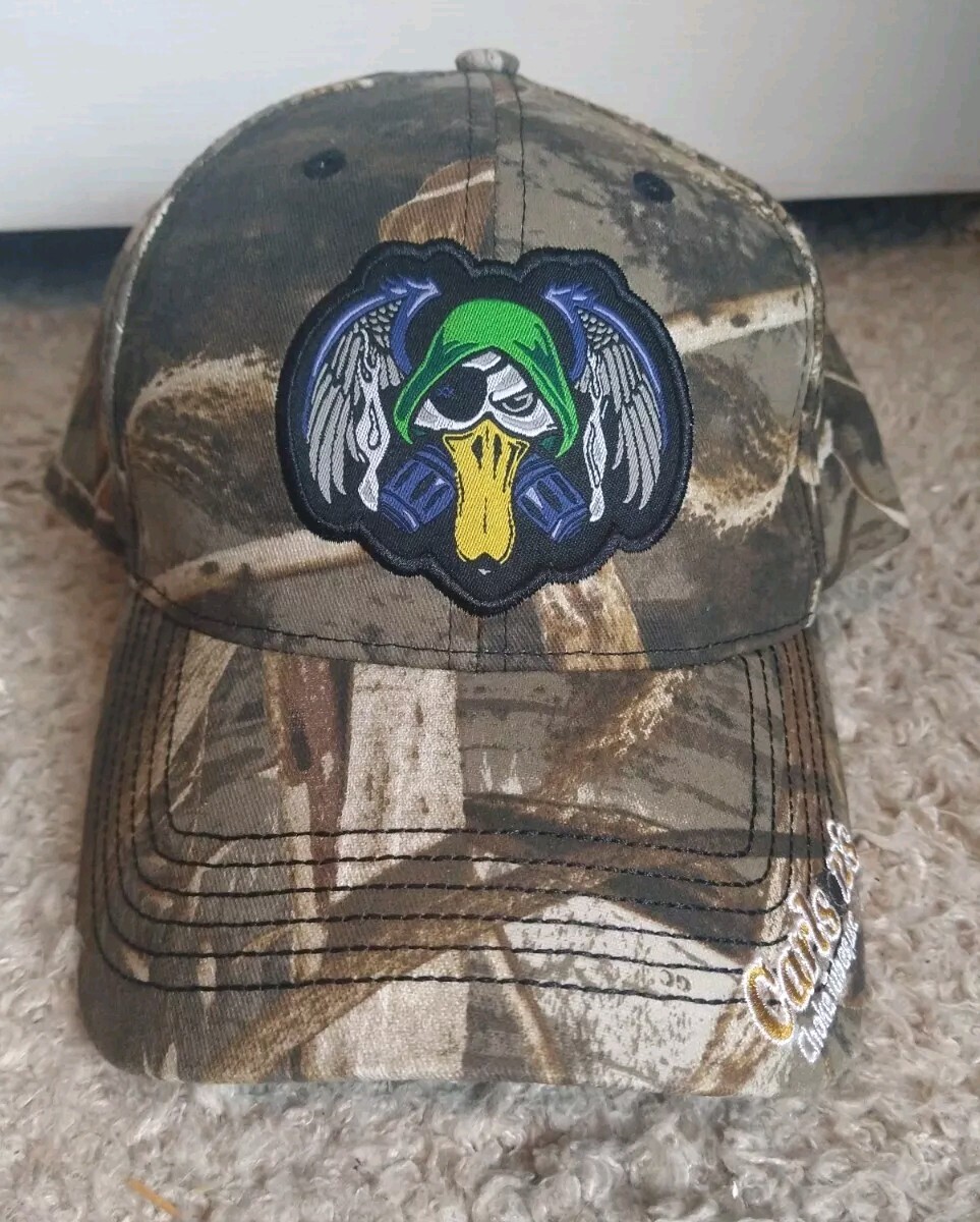 Carlson's Choke Tubes Embroidered Camo Truckers Cap Hat