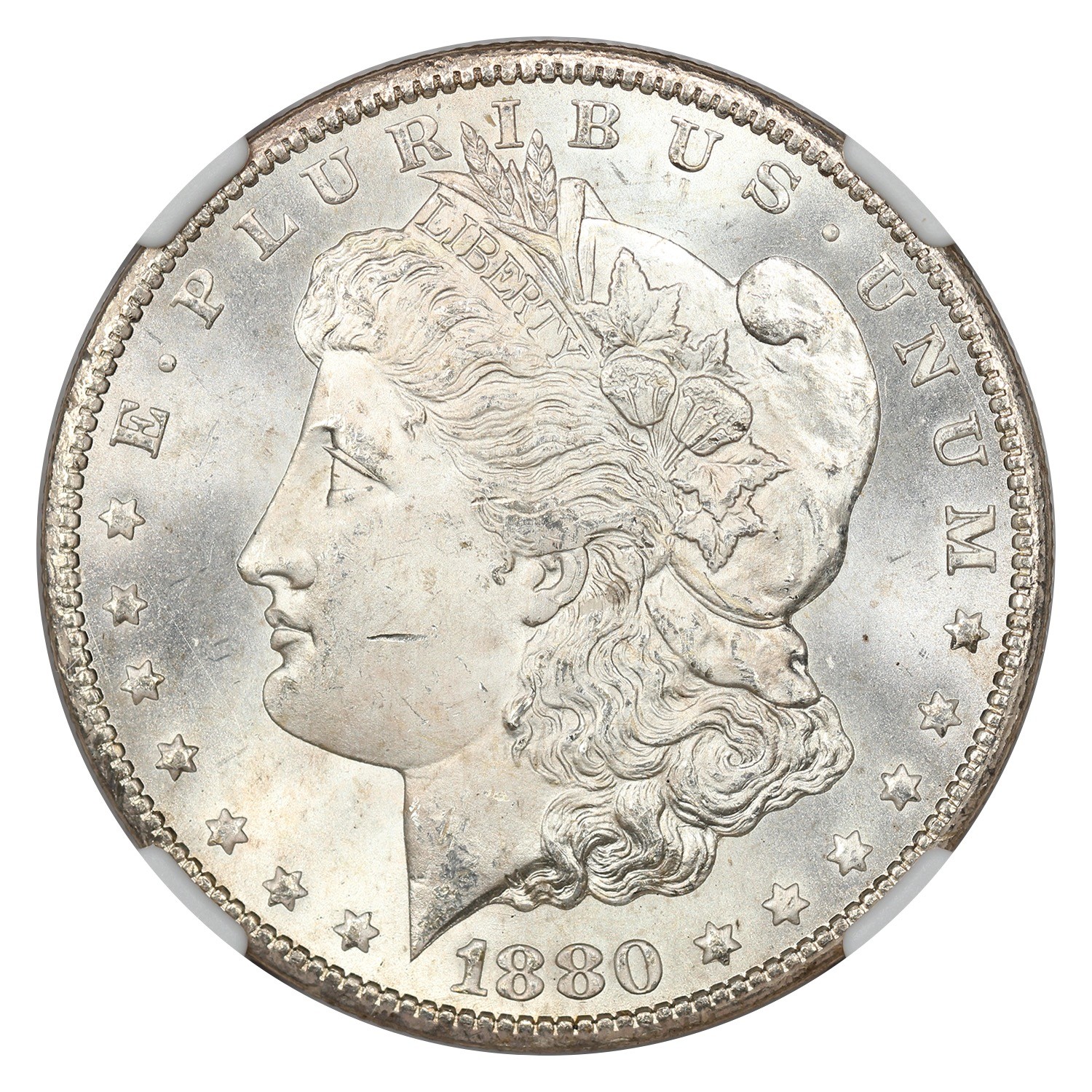 1880-CC $1 NGC MS66 - Morgan Dollar - Better CC-Mint Dollar