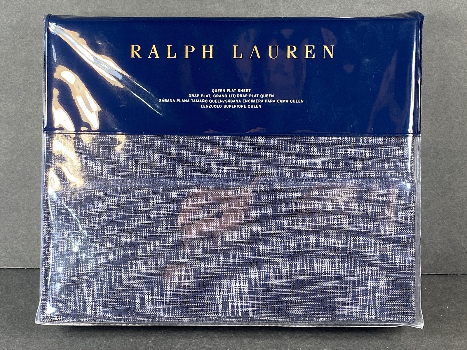 RALPH LAUREN MONTRAY Journeys End Queen Flat Sheet