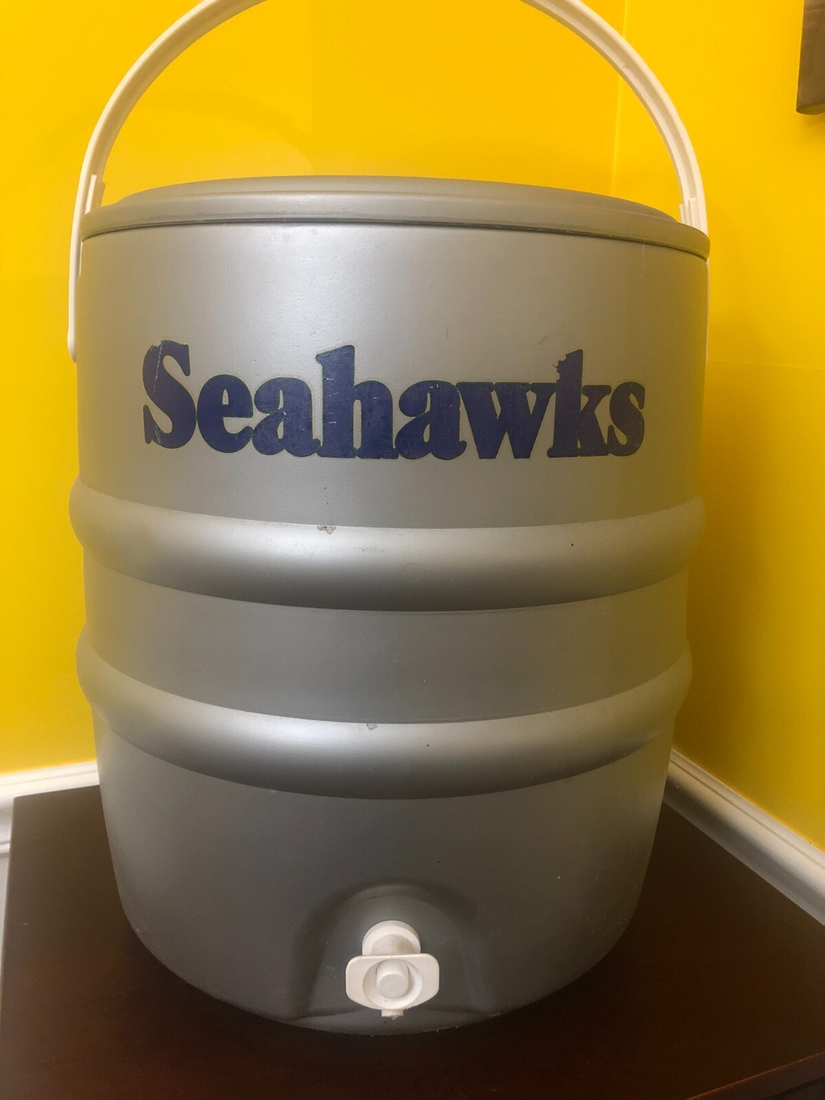 Seattle Seahawks Portable 5 Gallon Cooler Jug Sports Drink Dispenser NFL