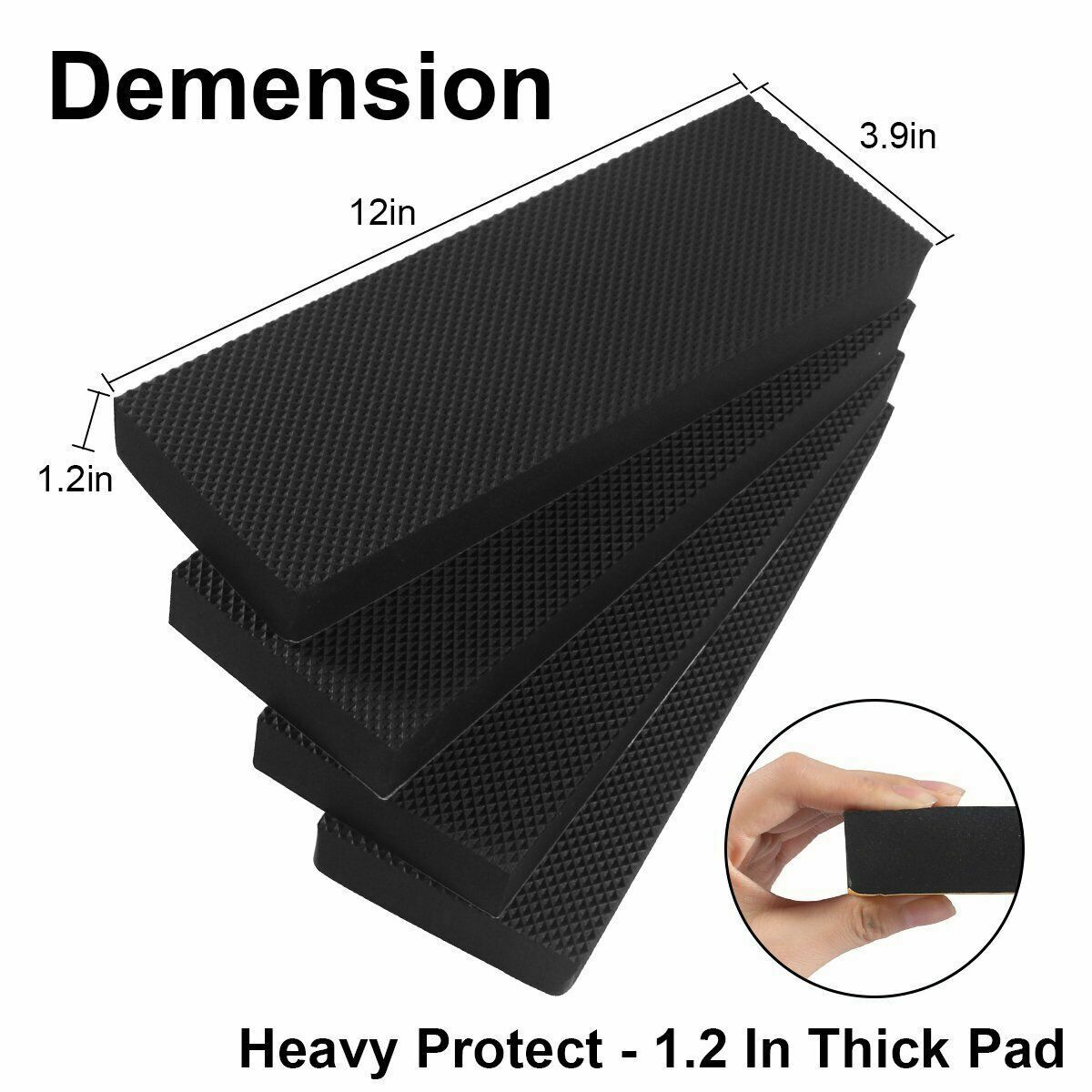 2/4Pack Garage Wall Protector Car Door Protector Bumper Guard EVA Sefl Adhesive