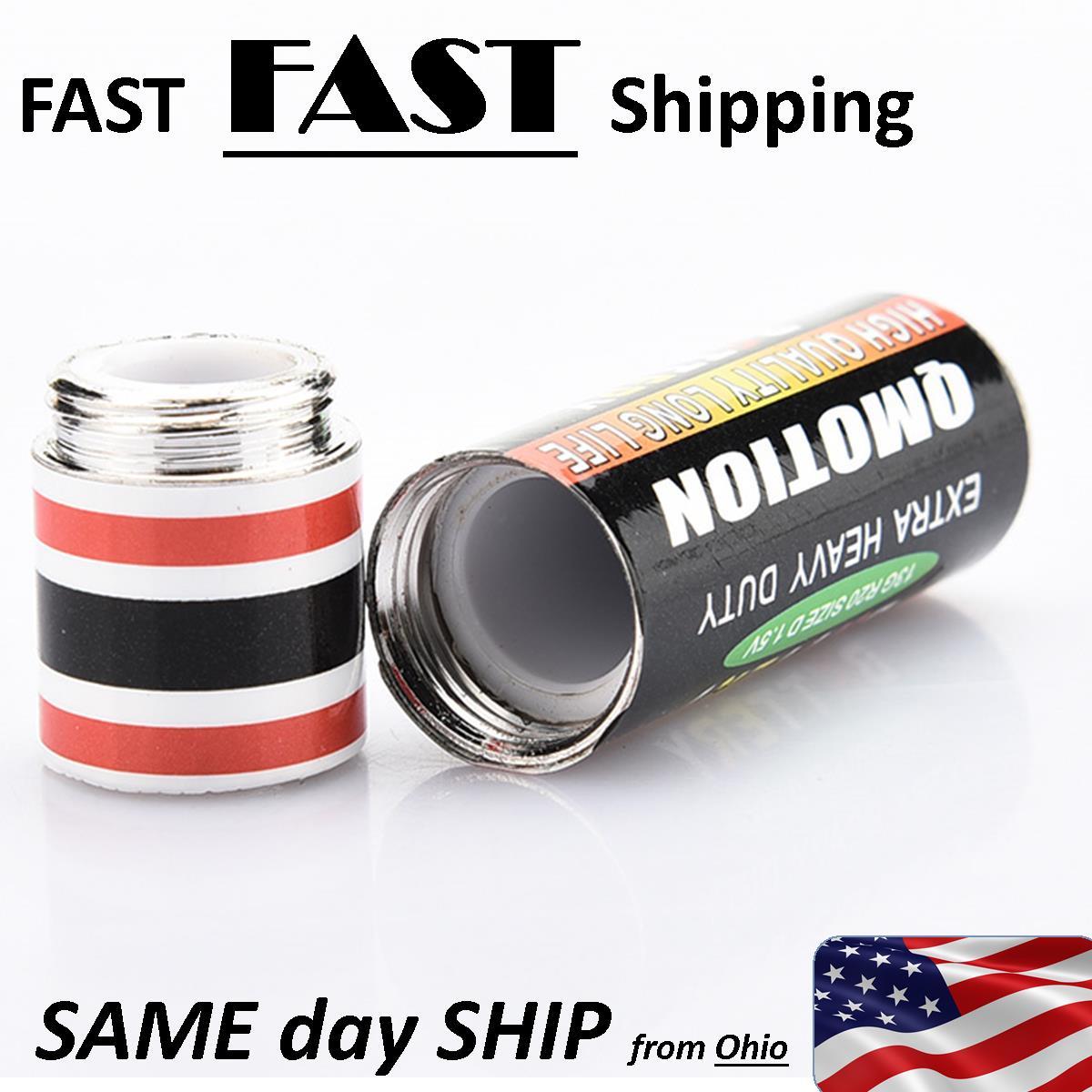 FAKE "C" battery - hidden SAFE pill compartment
