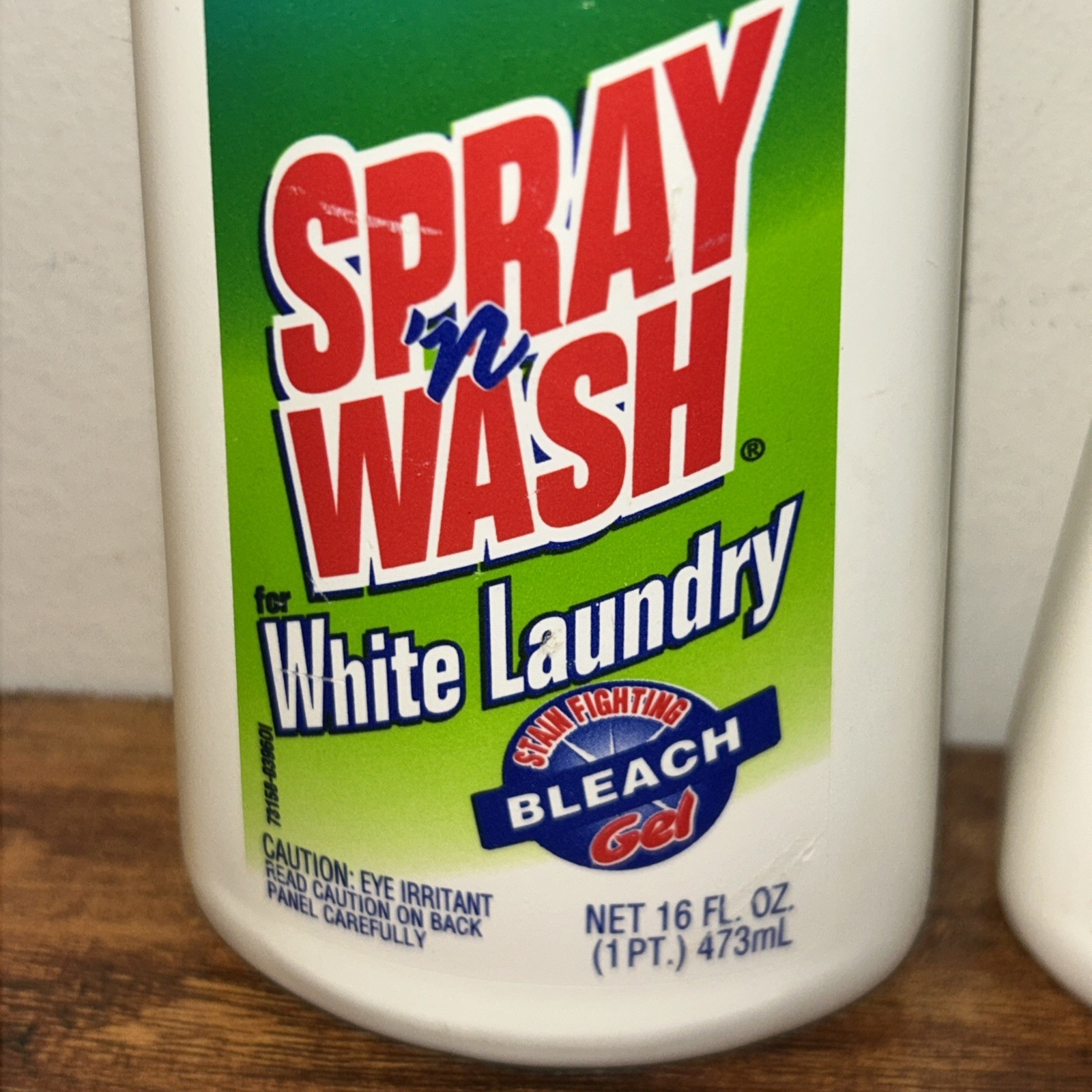 3 Dow Spray ’n Wash Bleach Gel White Laundry Stain Remover 16oz - Full/Near Full