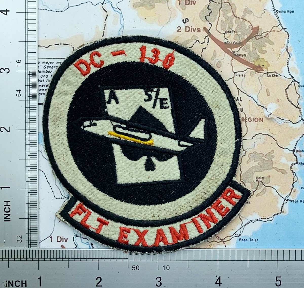 Patch - Firebee Drone - USAF - DC-130 - Flight Examiner - Vietnam War , p2-14