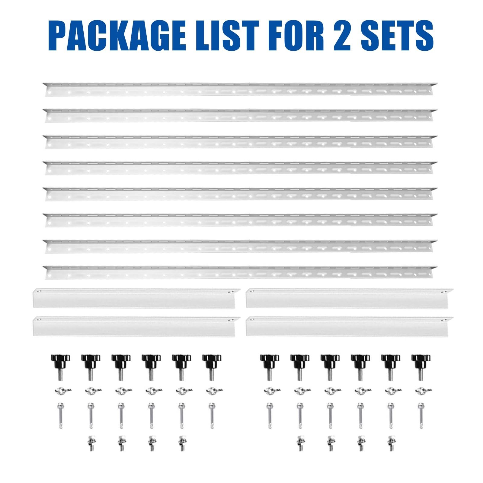 Solar Panel Mount Brackets, 2 Sets 45 inch with Foldable Tilt Legs, Suitable ...