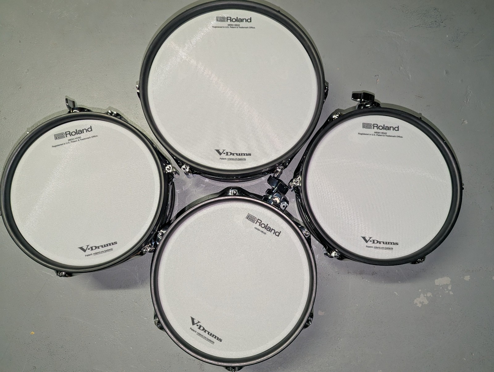 Roland PDA120LS / PDA100L V-Pad 10 / 12" Dual Trigger Mesh Drum Pads
