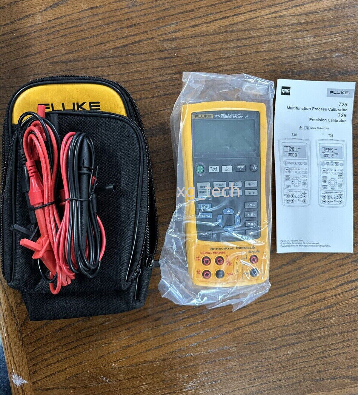 new FLUKE 725 Multifunction process calibrator via Fedex or DHL orUPS